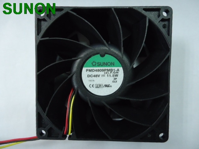 Sunon 12038 120mm 12cm     3 ̾ Ǫ ȣ 48V 11.5W